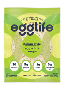 Italian<br>Egg White Wraps 